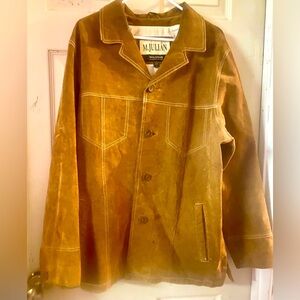 Tan/Brown Wilson’s M. Julian Suede Jacket Size Large